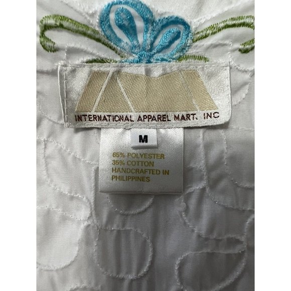 International Apparel Mart Women’s Floral Embroidered Boho Jacket Topper… - Picture 4 of 5